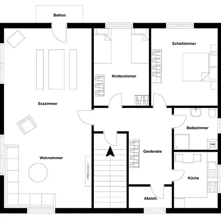 Strandnahe-ferienwohnung-nordsee-oase-whg-1 Куксхафен